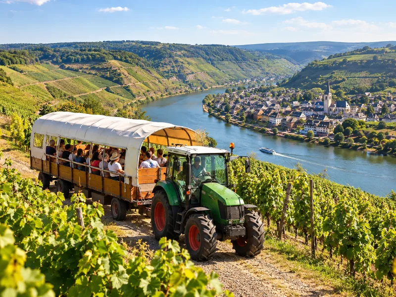 Boat Cruise & Covered Wagon Ride
