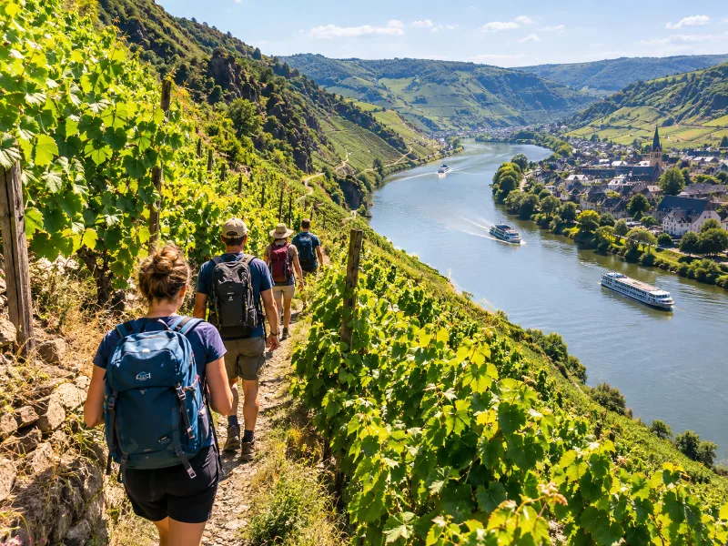 Wine Adventure Hike with Boat